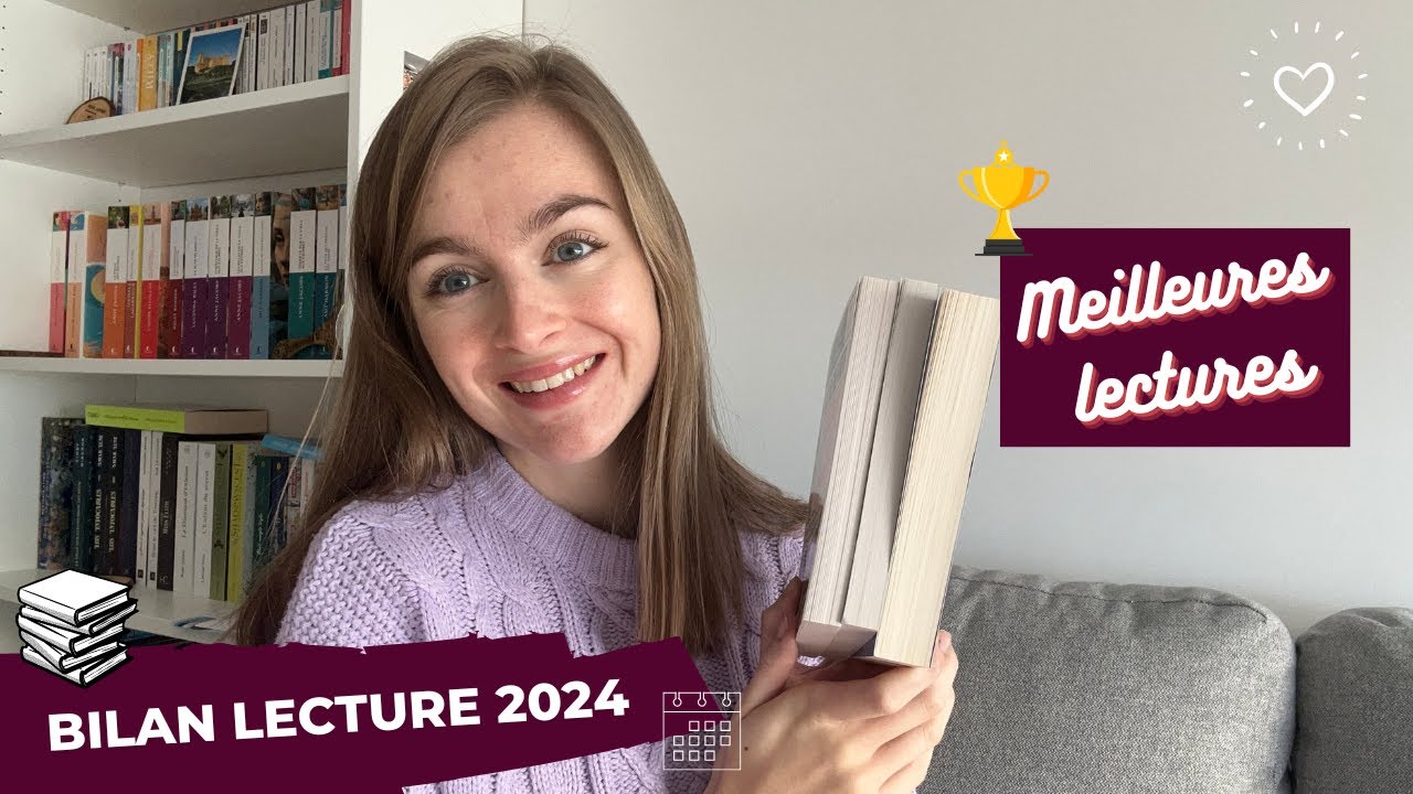 Bilan lecture 2024 (rythme, salons, ...) & Mes meilleures lectures 📚