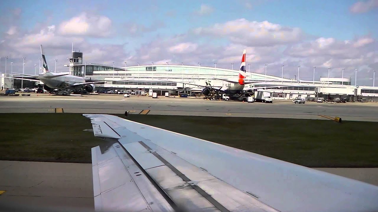 American Airlines MD80 Takeoff from ORD