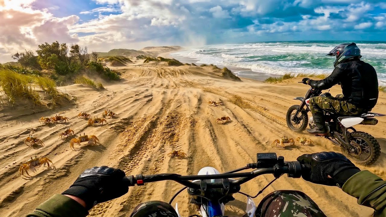 FOMOS NAS DUNAS DE MINI MOTO