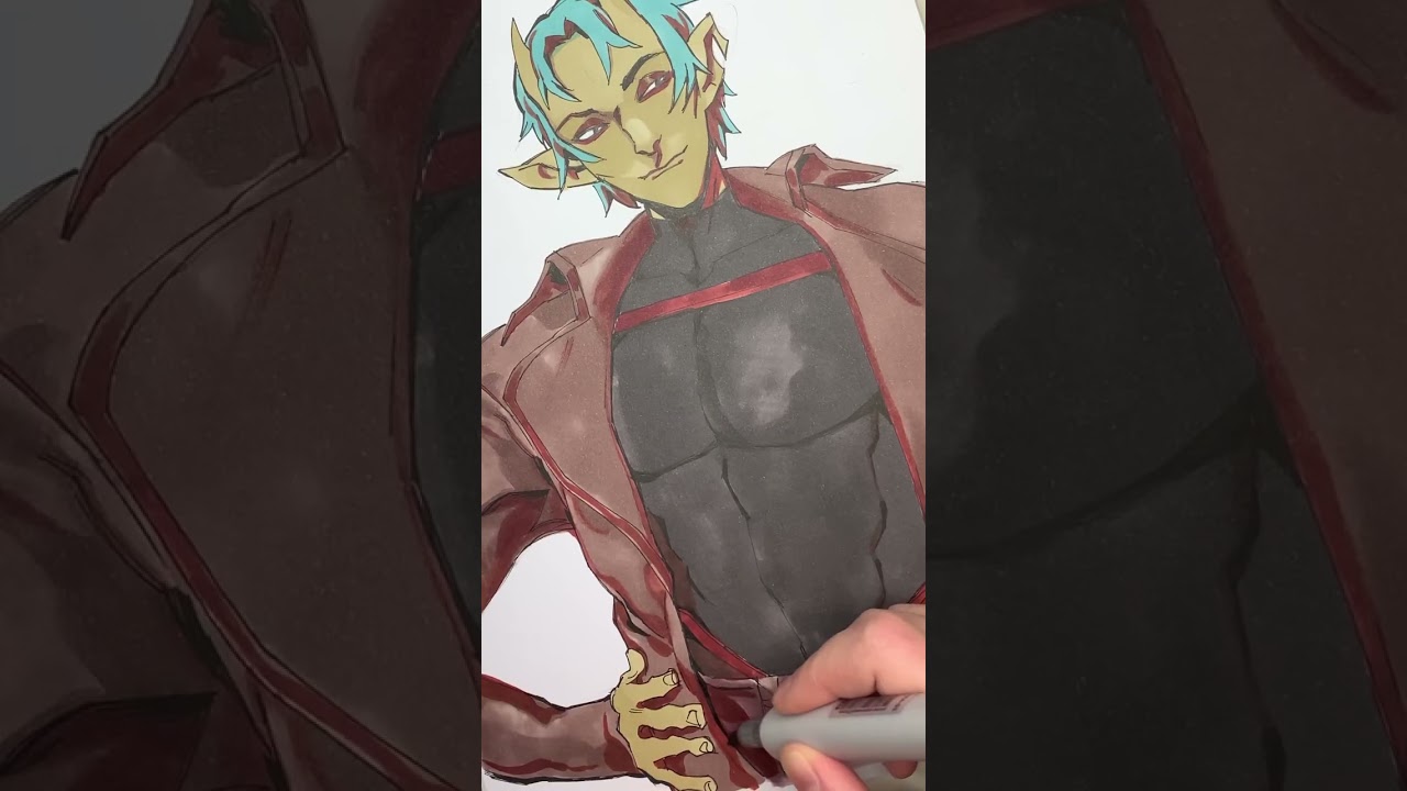 #originalart #ocart #copic #sketchmarker