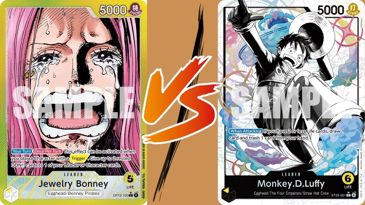 [OP-14-EB04] Yellow Bonney Vs Yellow Luffy!