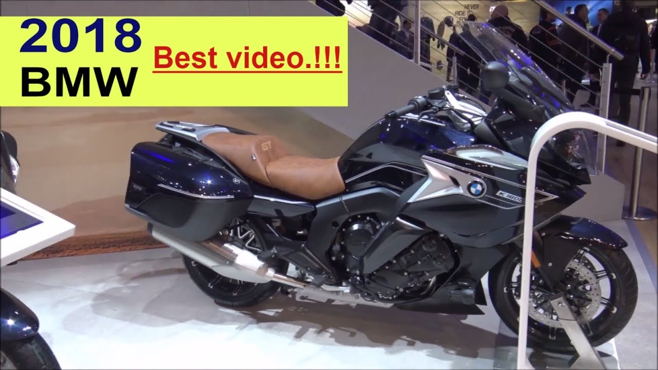 BMW 2018 Motorcycles (long video)
