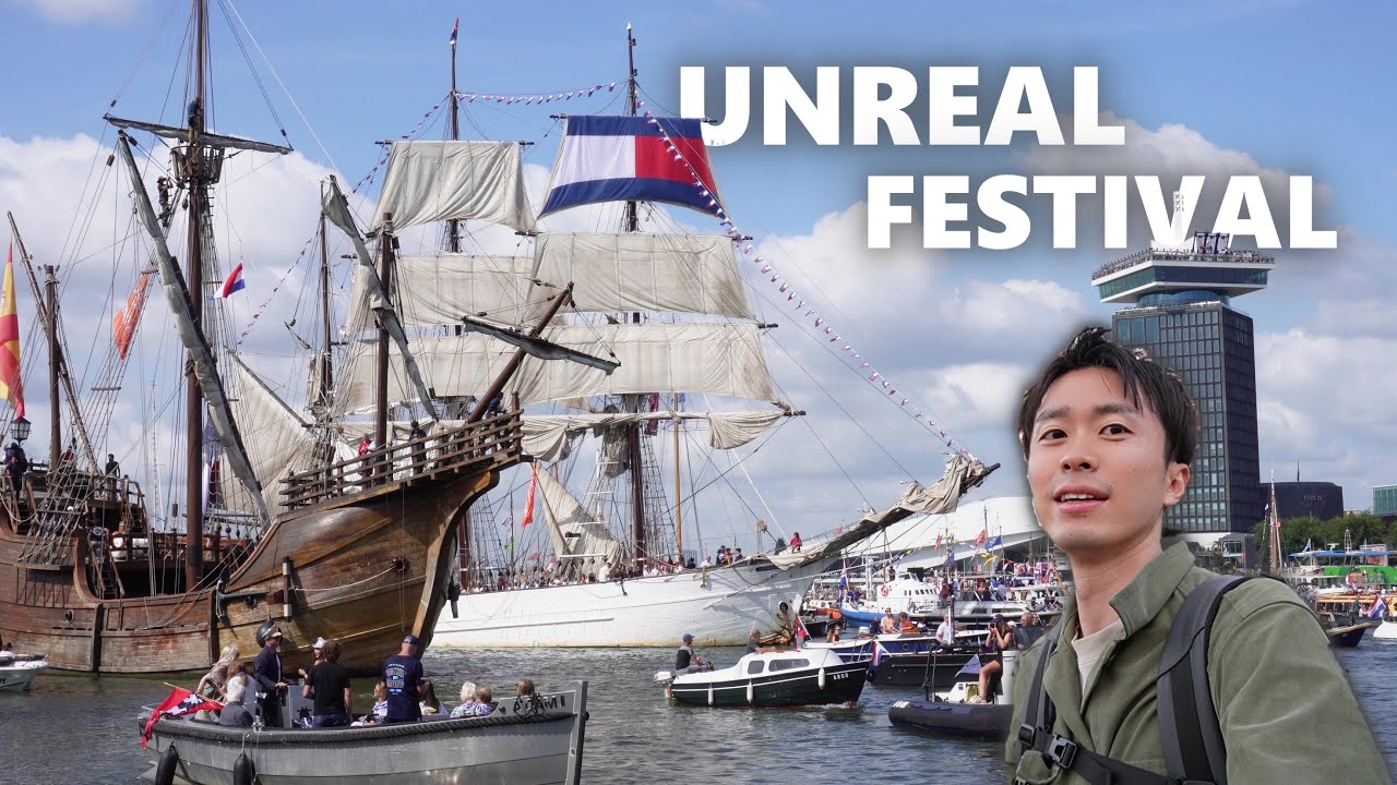 Inside the World’s Largest Sailing Festival | Sail Amsterdam 2025 | Netherlands Travel
