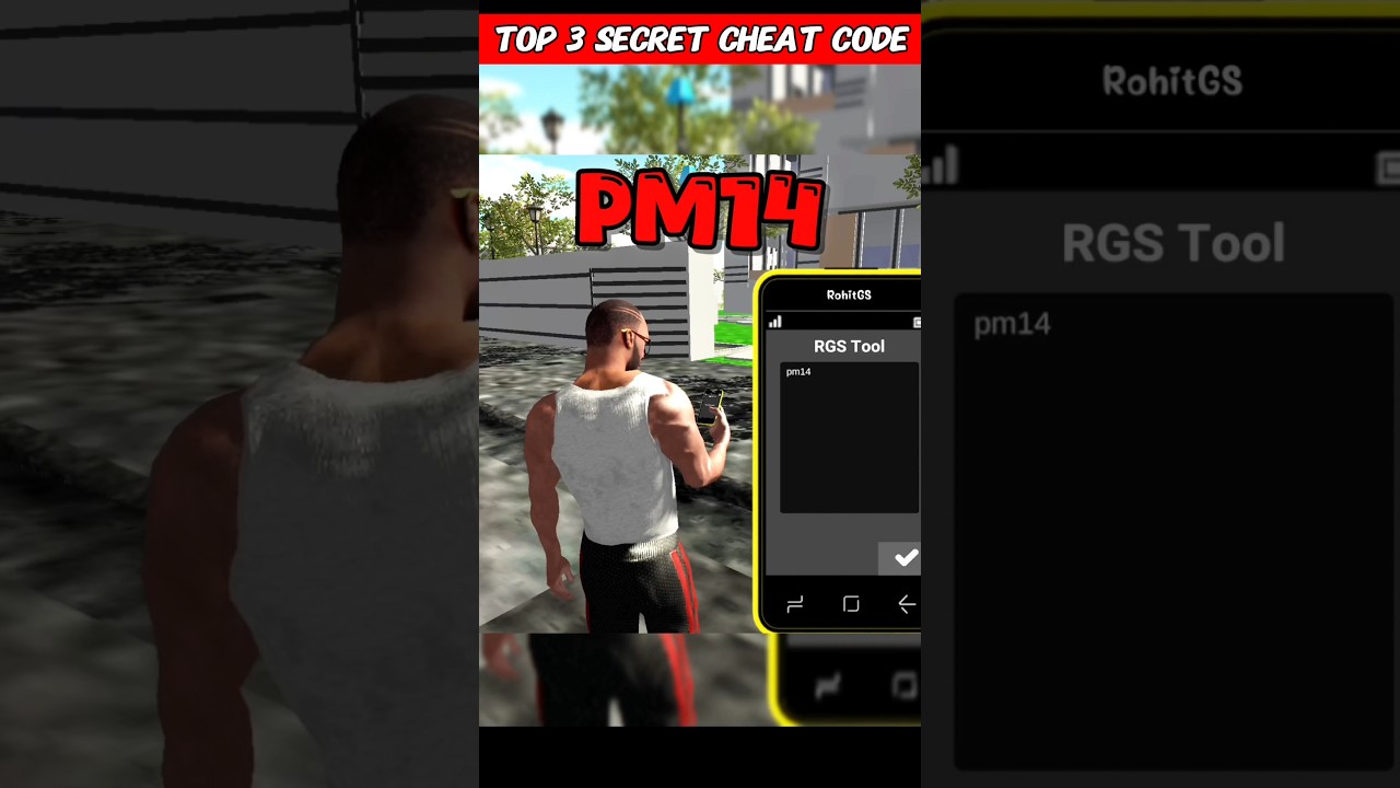 TOP 3 SECRET RGS TOOL CHEAT CODE IN INDIAN BIKE DRIVING 3D GAME 🔥 NEW UPDATE #shorts #trending