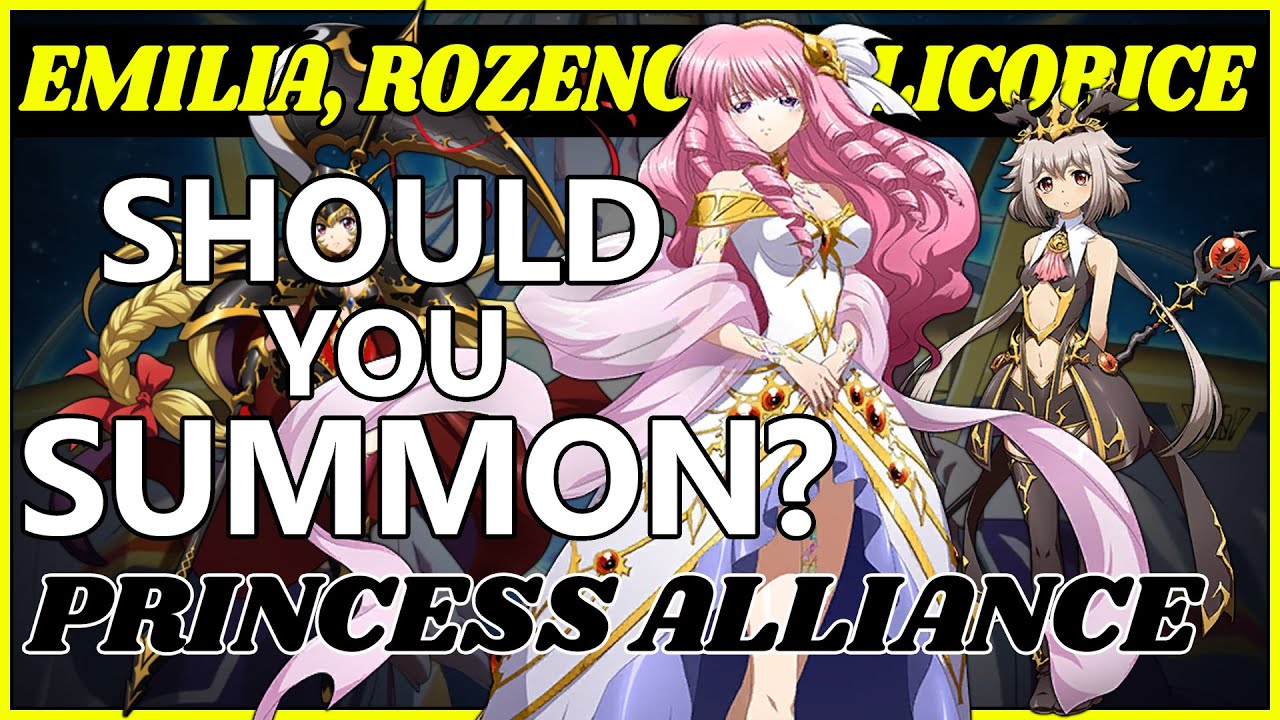 Langrisser M: Should You Summon? Emilia, Rozenciel, Licorice
