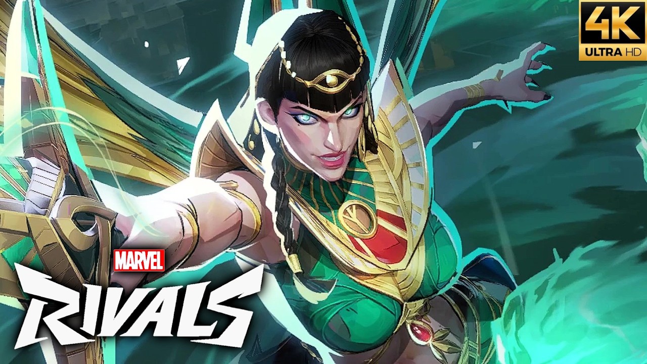 Marvel Rivals - Hela (Consort of Konshu Skin) Gameplay Showcase (4K 60FPS)