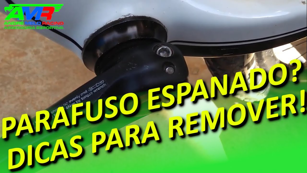 PARAFUSO ESPANADO: COMO EXTRAIR