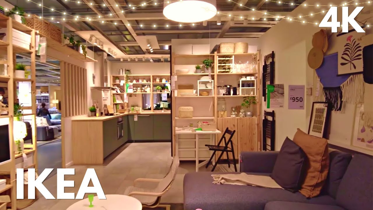 IKEA Walking Tour 🇬🇧 4K | Showrooms Large Furniture Warehouse | IKEA Milton Keynes | UK