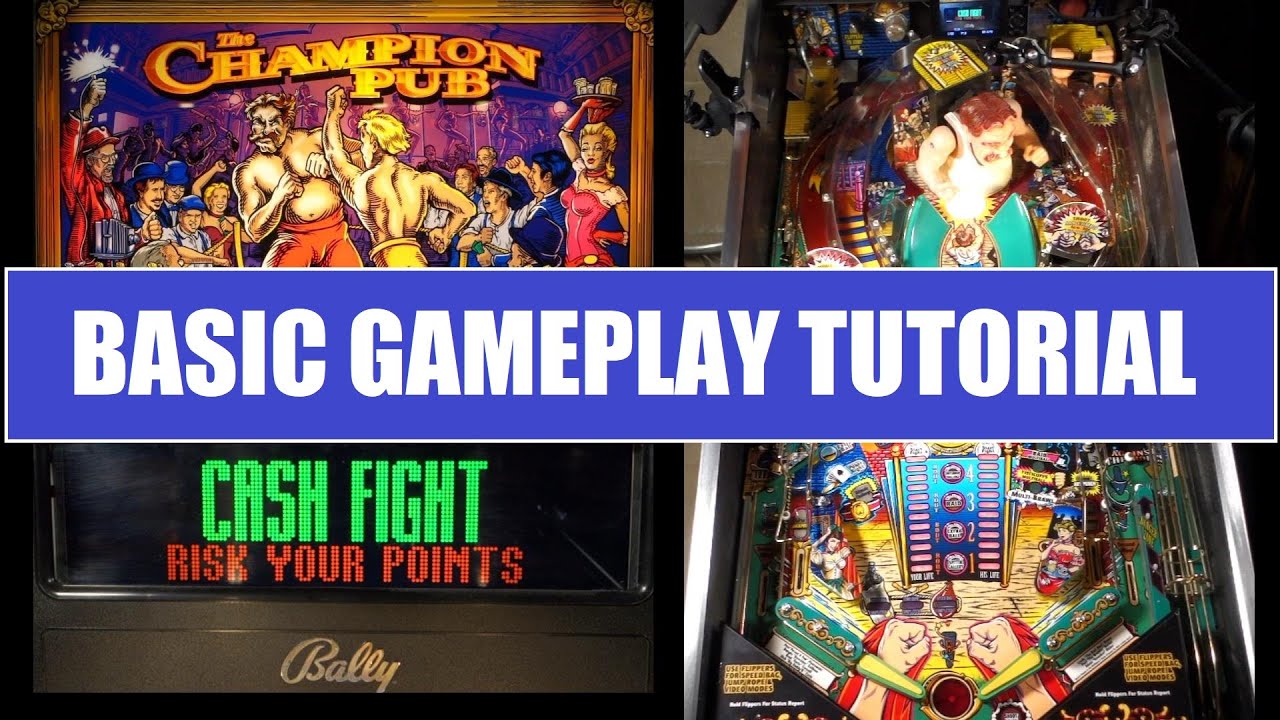 Champion Pub - basics tutorial - full game with the glass off