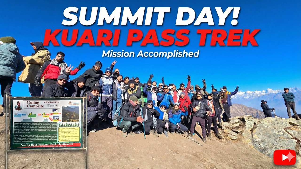 Kuari Pass Trek Summit Day | Hardest & Most Beautiful Day