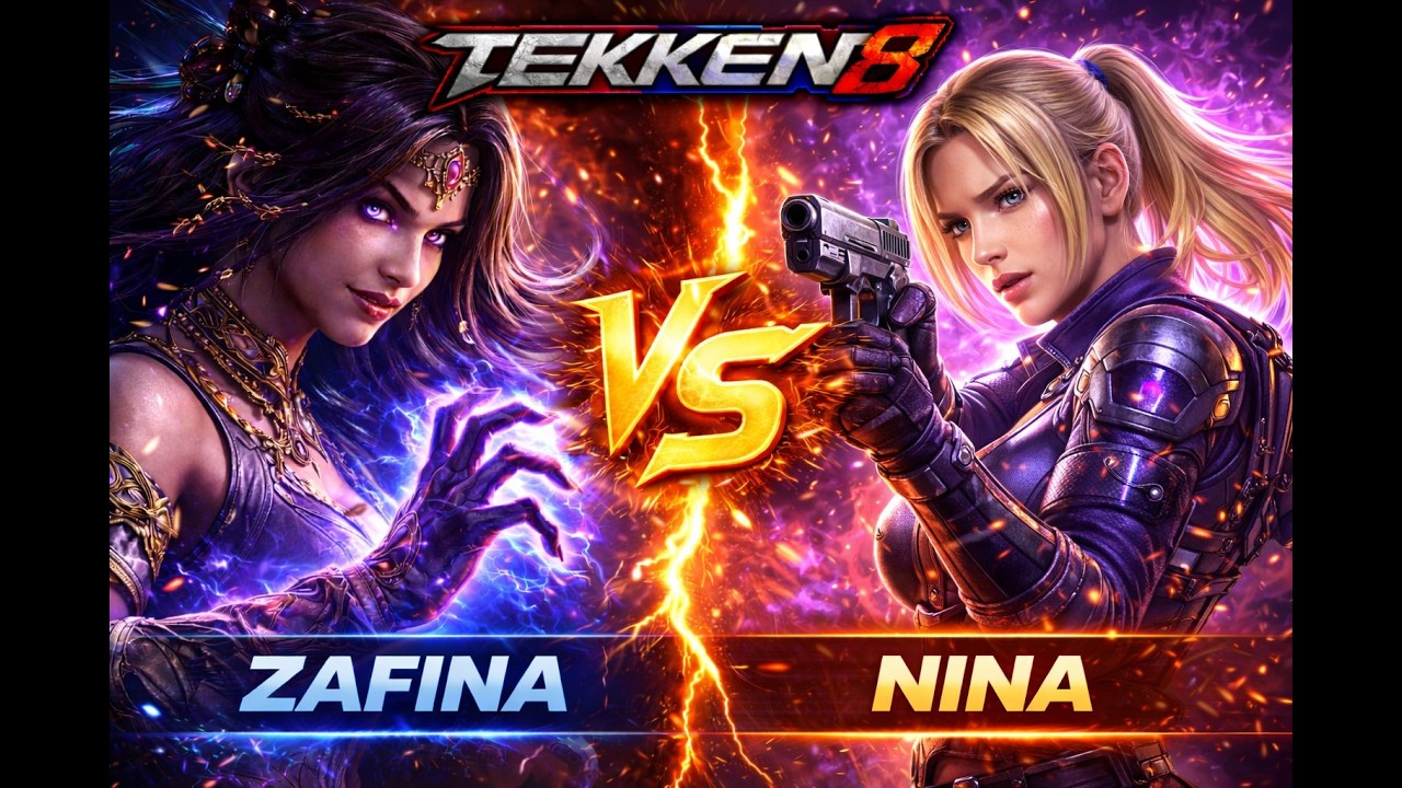 TEKKEN™8   Zafina Vs Nina.