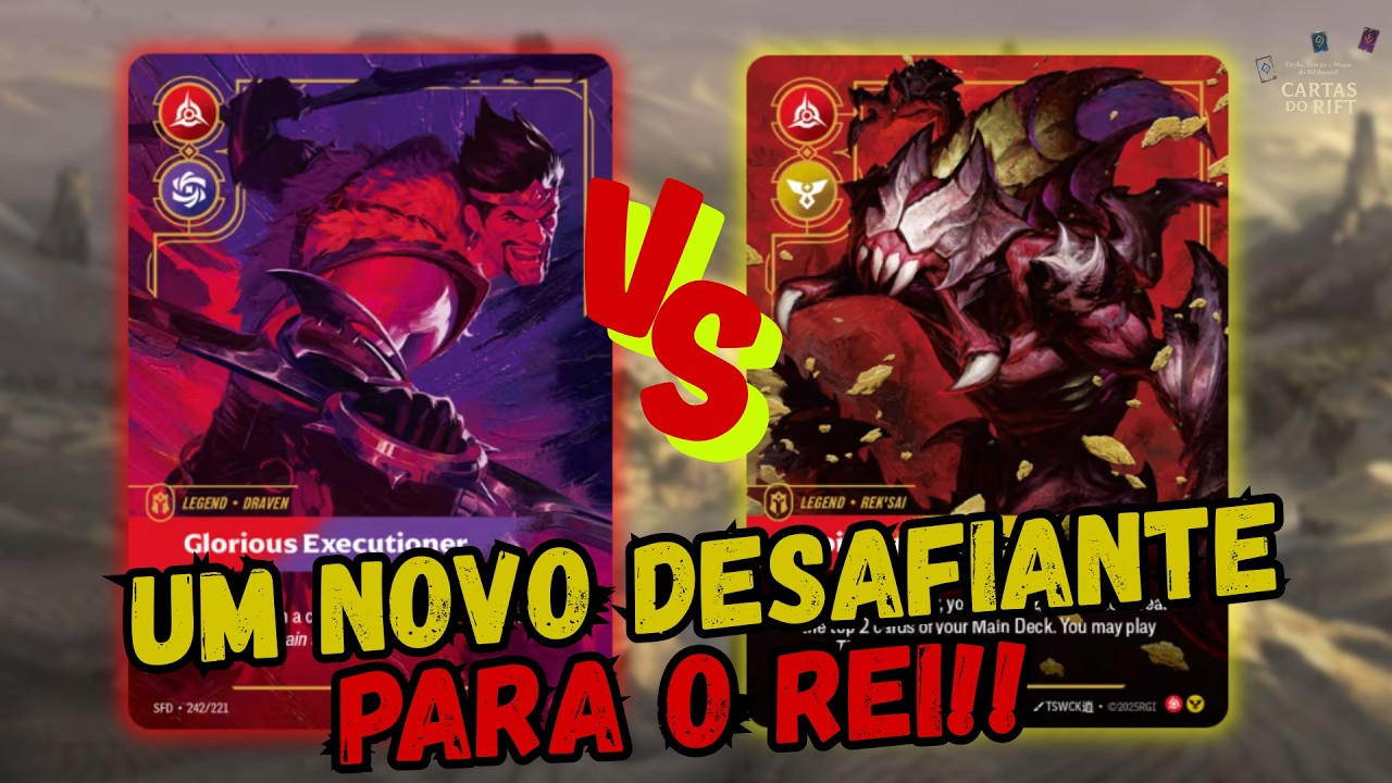 Rek'sai desafia Draven no competitivo na China! - PT-BR