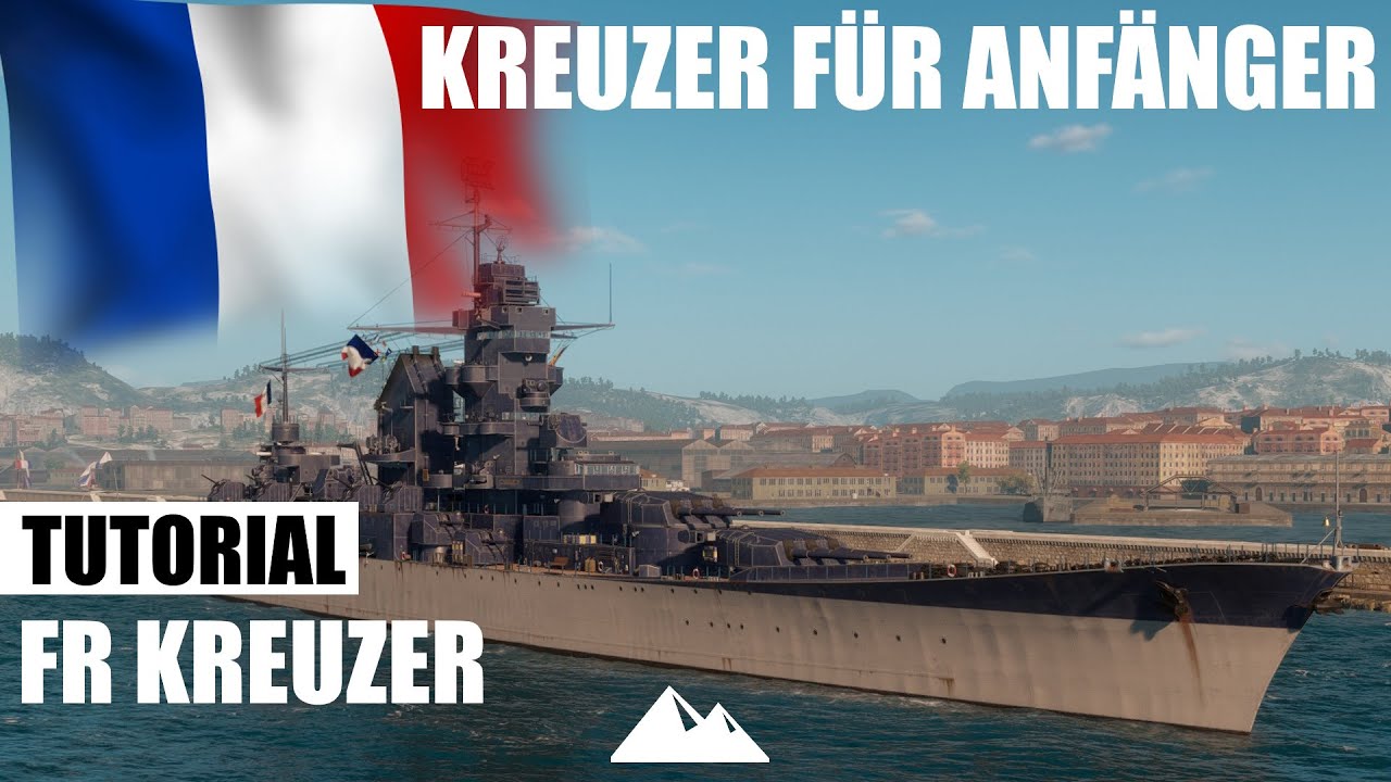 TUTORIAL für Anfänger! Fran. KREUZER Linie mit T10 Henry! - World of Warships | [Info] [De] [60fps]