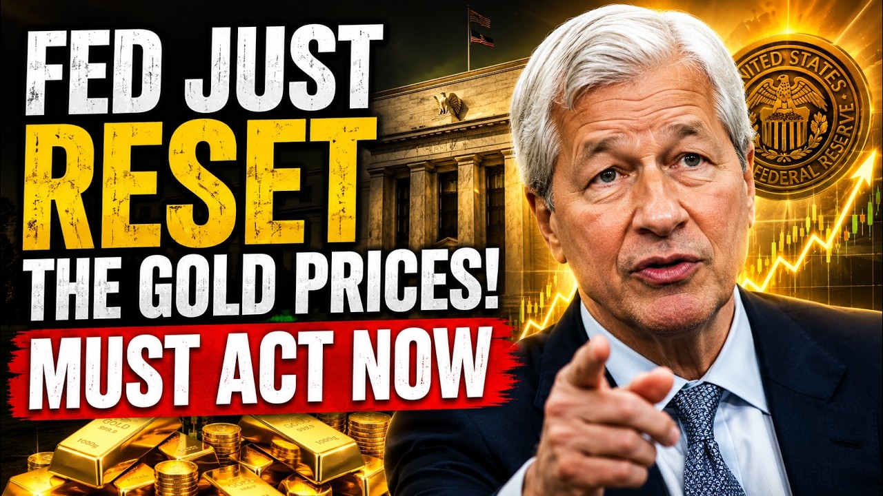 HUGE FED ANNOUNCEMENT SHOCKS MARKETS | GOLD & SILVER HOLDERS MUST ACT NOW | JAMIE DIMON LATEST WARN