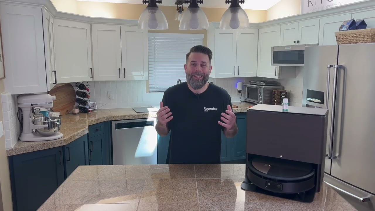 Introducing the Roomba® Max 705 Combo robot + AutoWash™ dock