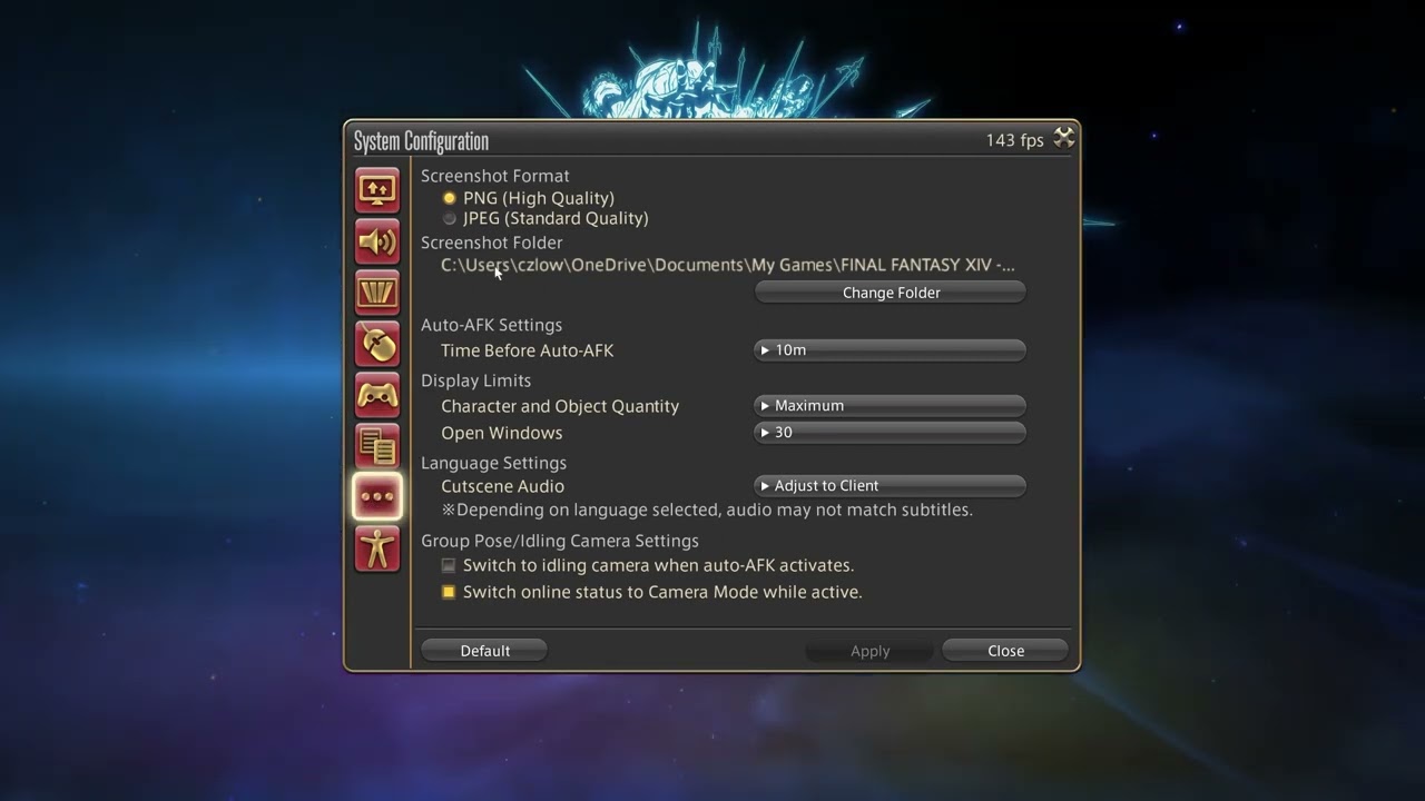 Game Final Fantasy XIV Online - How to Find Screenshot Folder? | Locate Your Captured Images