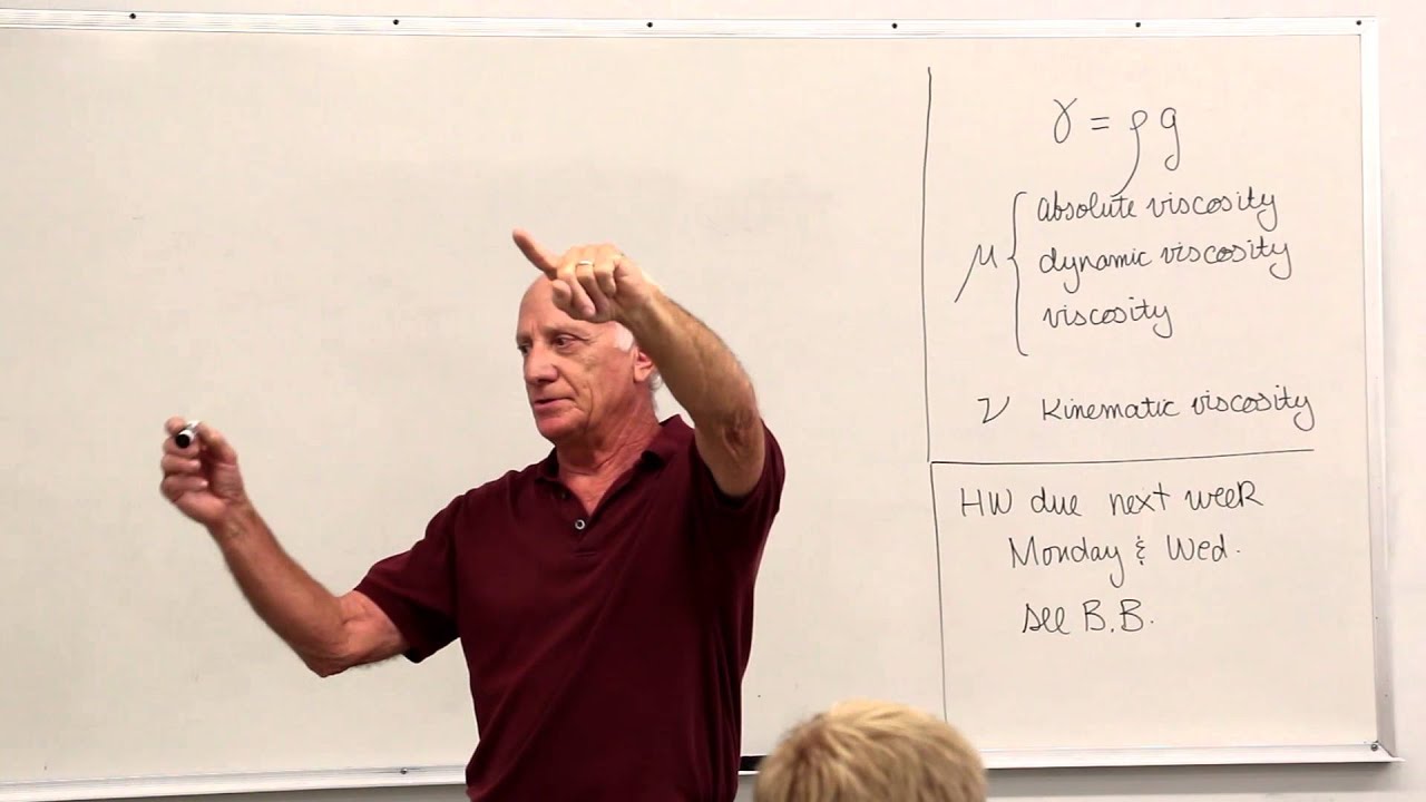Fluid Mechanics: Pascal&rsquo;s Law, Hydrostatic Pressure Variations, Manometry (2 of 34)