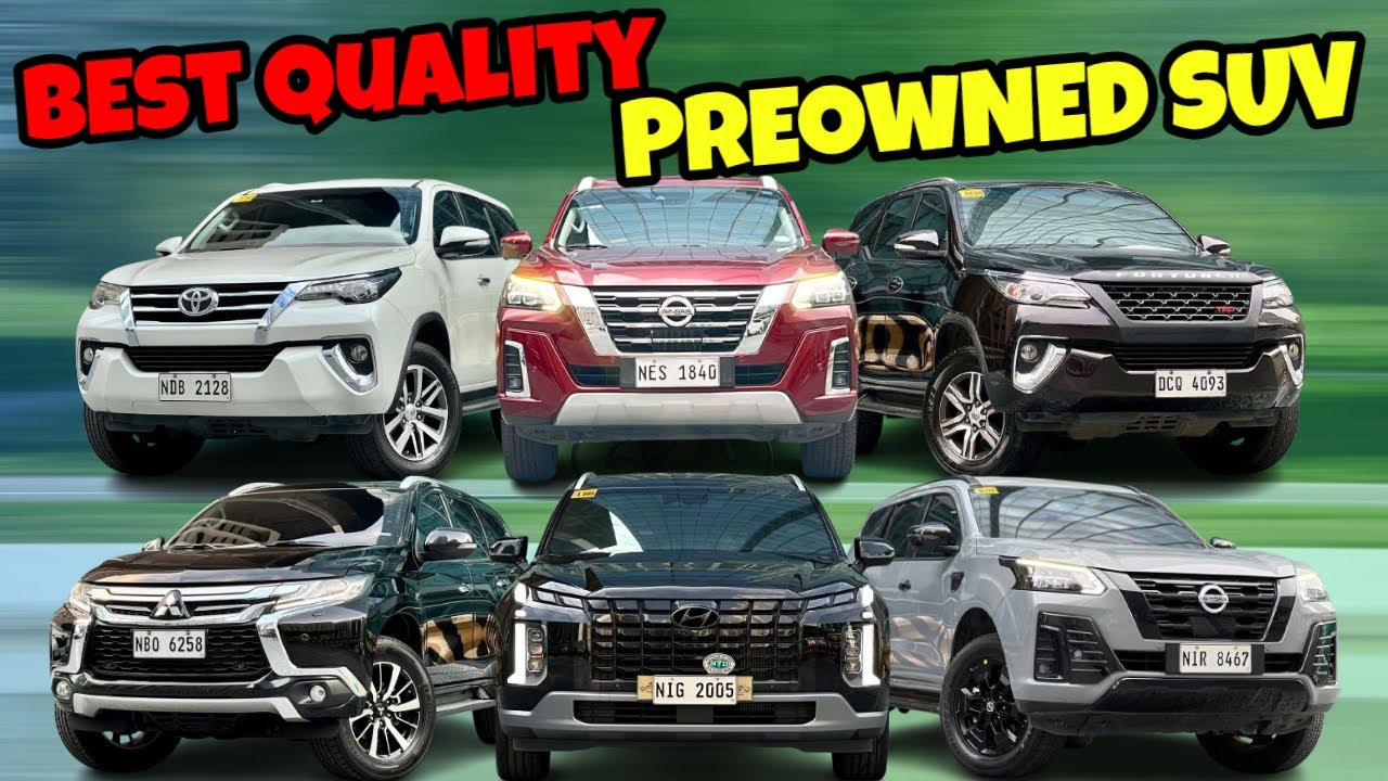 Best Quality Preowned SUV's in Marketplace | Used SUV Car For Sale Philippines