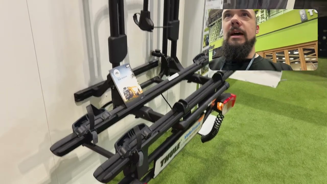 Thule VeloTrack | NEW E-Bike Rack for Fiat Ducato, Citroen Relay, Peugeot Boxer. First look!