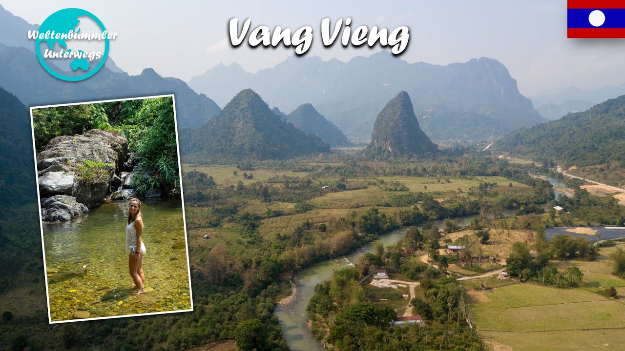 Vang Vieng • Mit der Zipline durch den Dschungel • Laos ∙ Weltreise Vlog #76