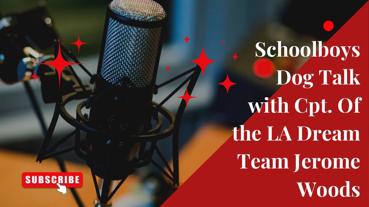 Schoolboys Dog Talk with Captain of the LA Dream Team Jerome Woods