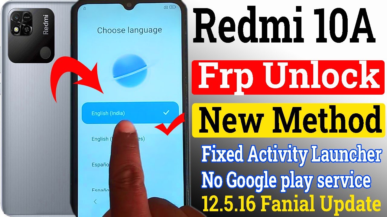 Redmi 10A FRP Bypass MIUI 12.5.16 New Update 2025 | Without Pc | Google Account Lock Unlock