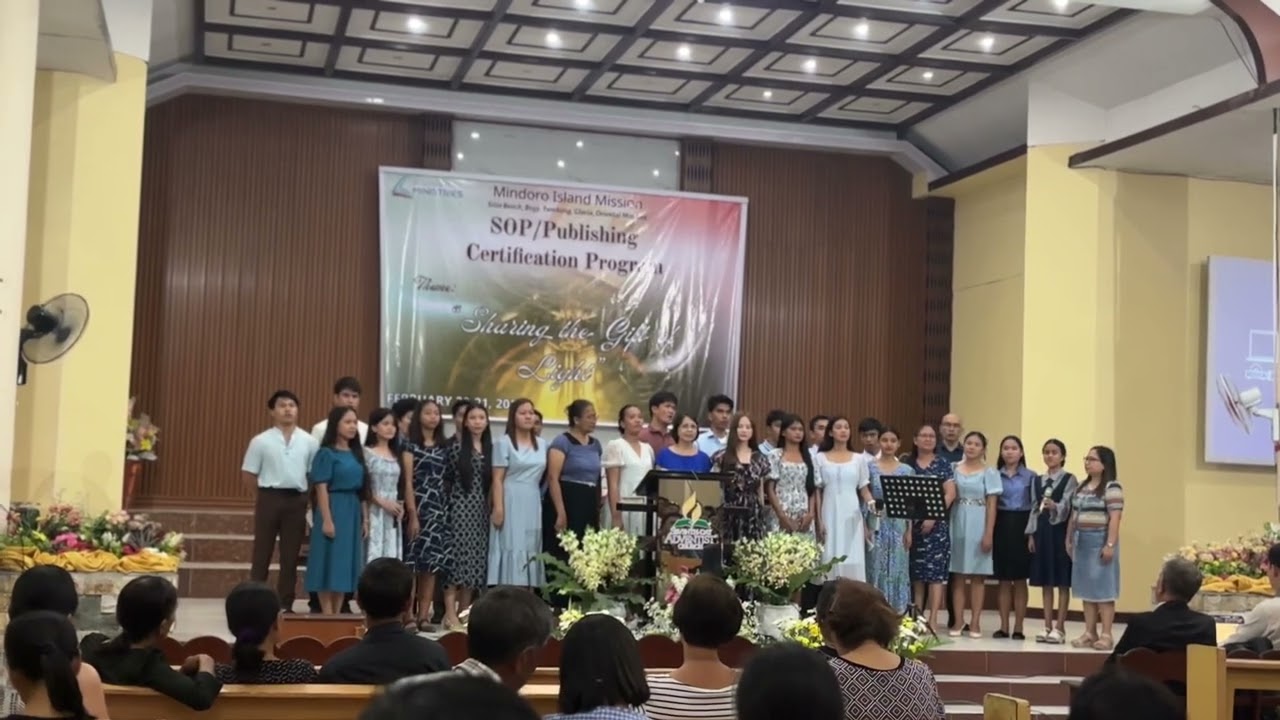 SOP/Publishing Certification Program at San Jose Adventist Church, Occidental Mindoro