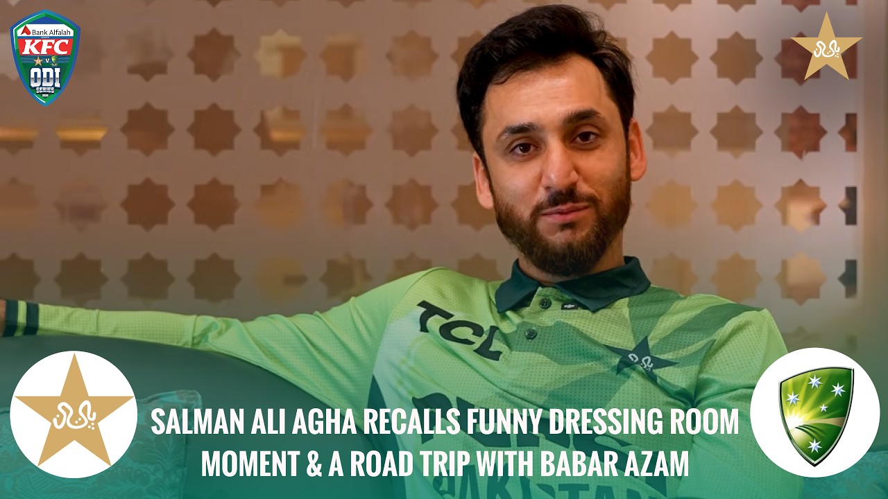 Untold Stories 🎙️ Salman Ali Agha Recalls Funny Dressing Room Moment & a Road Trip with Babar Azam