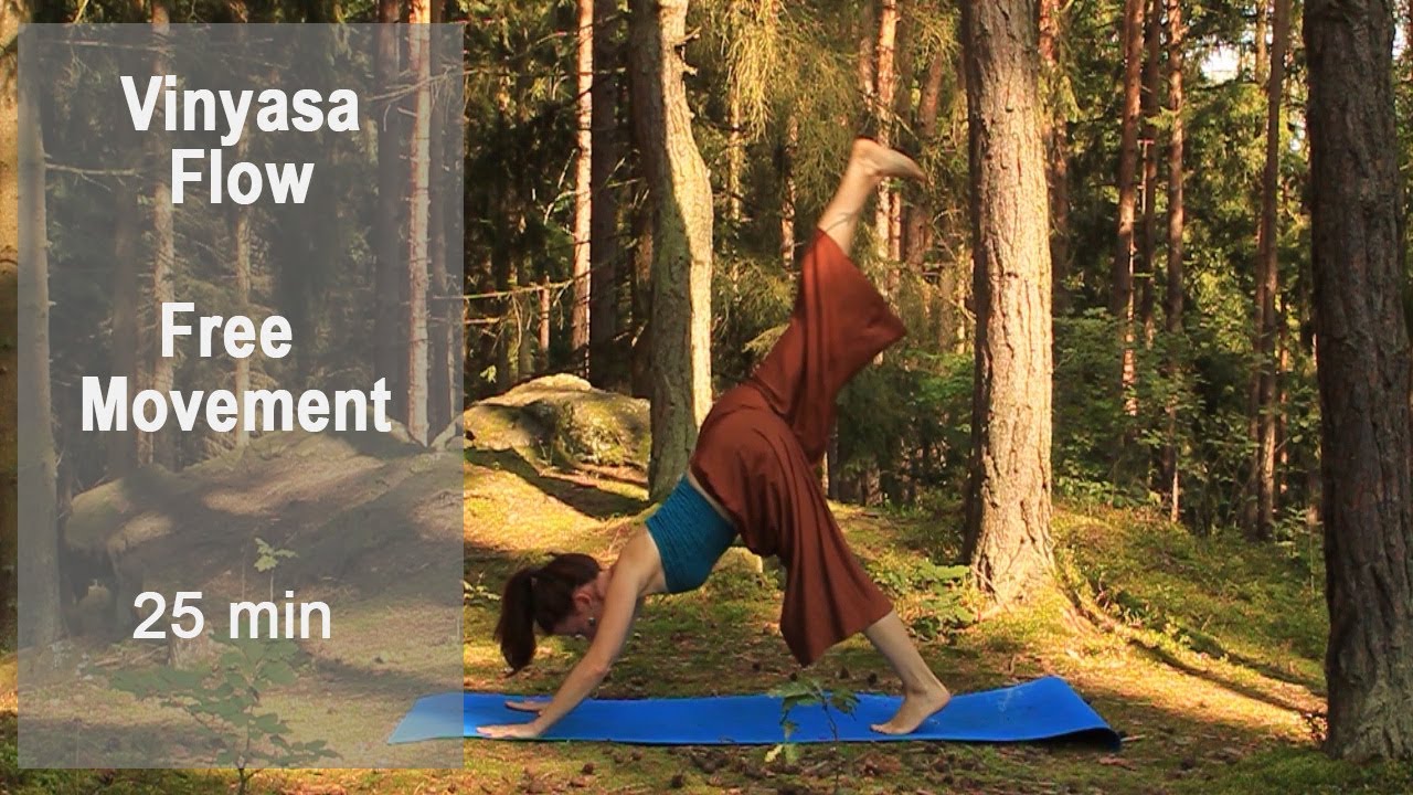 Vinyasa Flow | 25 min | free movement energetic yoga