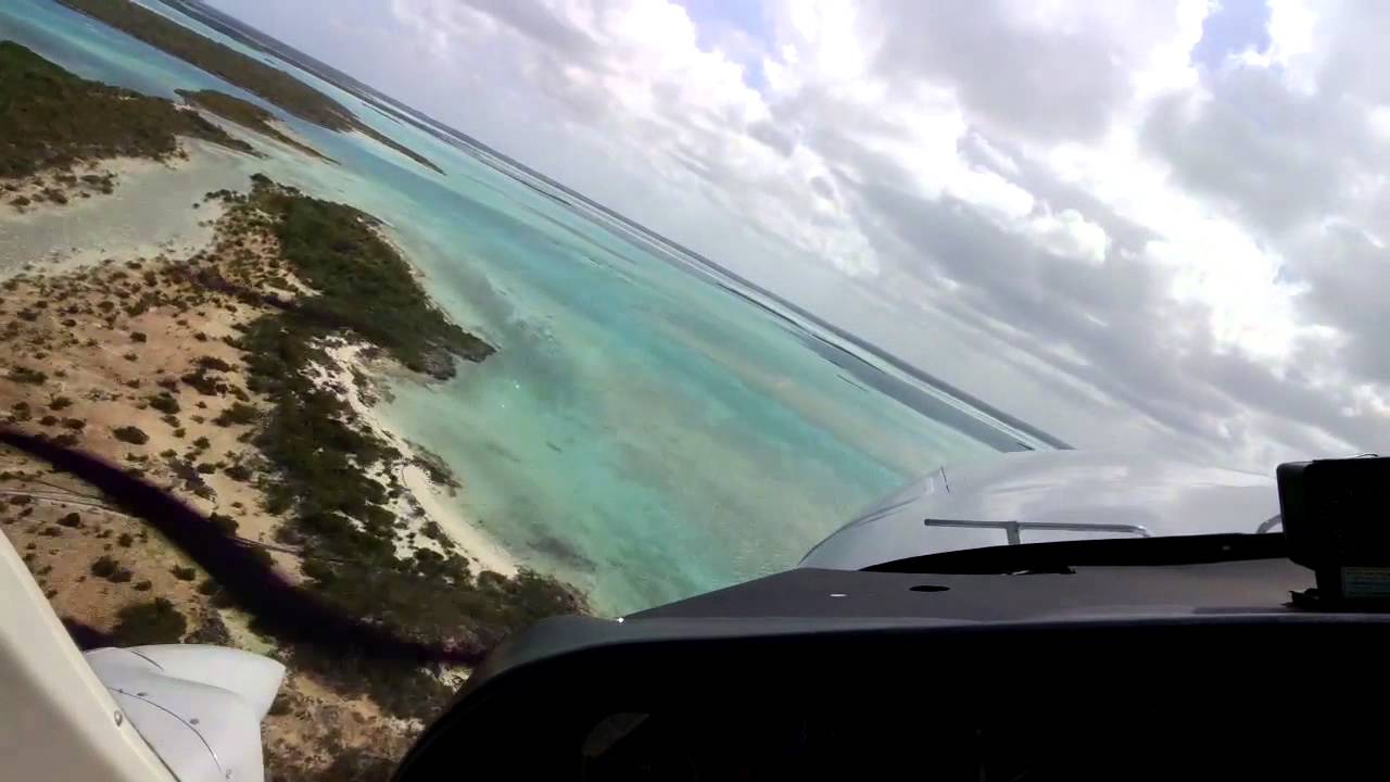 Flight POVs - Flight - MBPI (Pine Cay, TC) to MBSY (Salt Cay, TC) - Cessna T310R