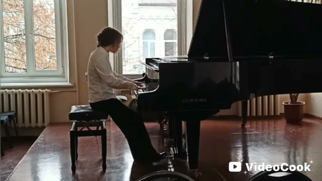 Цимбалюк Аліса 13 років        Л.В. Бетховен,соната 8(c moll)