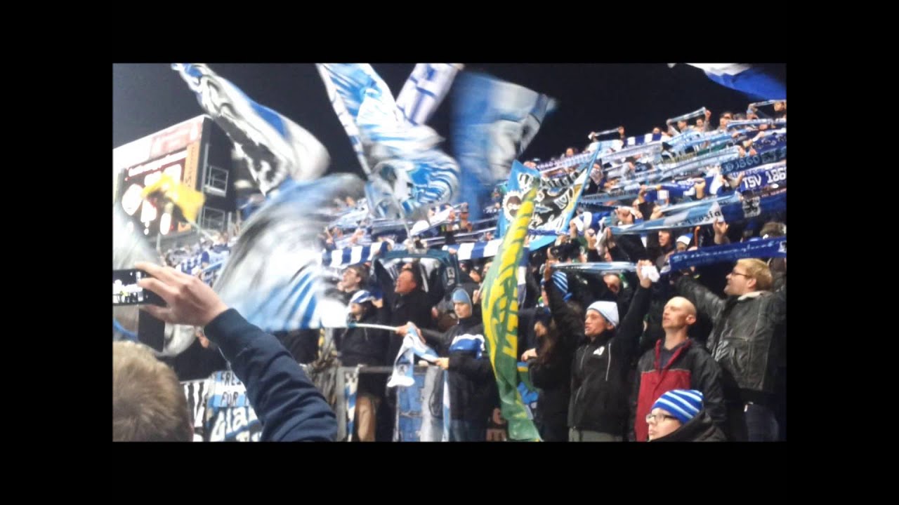 VfR Aalen - 1860 München     Pyro + Stimmung