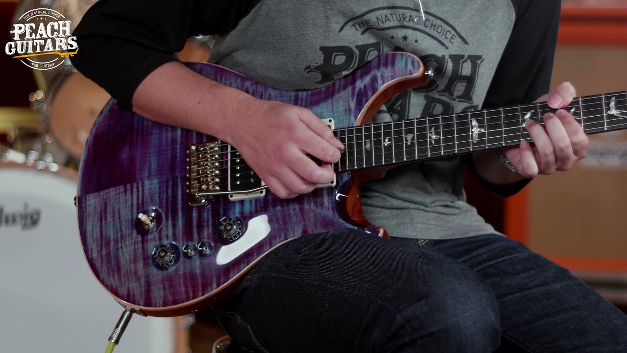 PRS 35th Anniversary Custom 24 Violet Pattern Thin 85/15