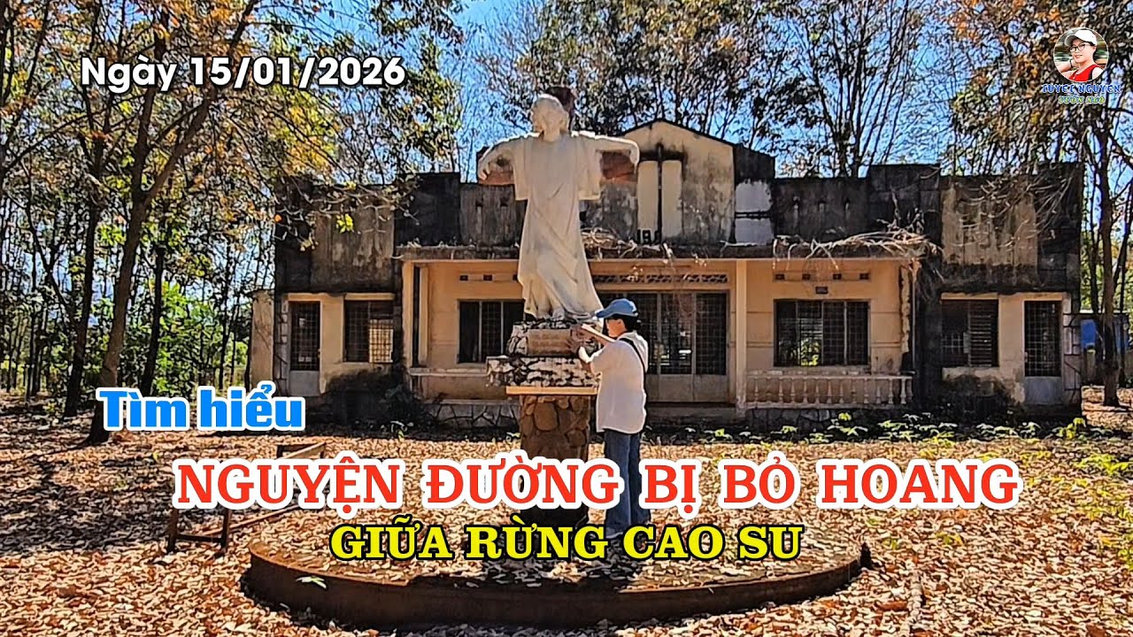 NGUYỆN ĐƯỜNG BỊ BỎ HOANG GIỮA RỪNG CAO SU - PHƯỚC LONG - BÌNH PHƯỚC - Ngày 15 - 01 - 2026