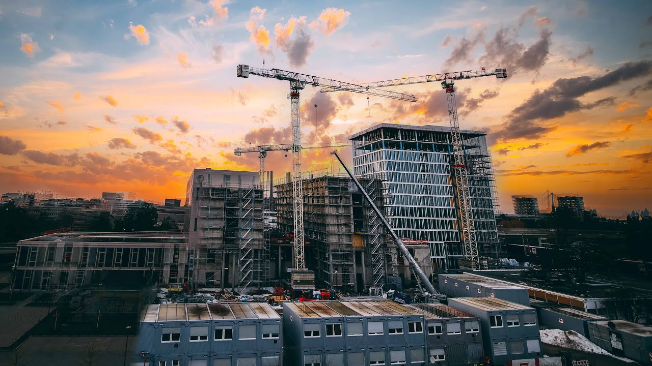 Bau Zeitraffer: BERLINERHAUS – Wolfsburgs neue Grösse