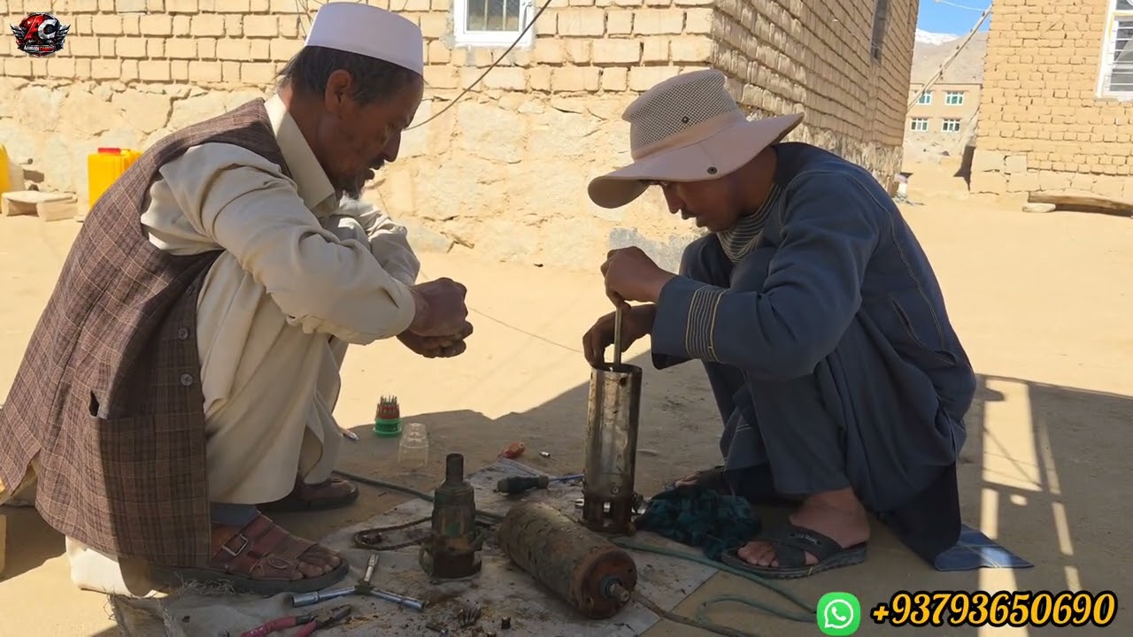 جور کردن پمپ در خانه🔧👍