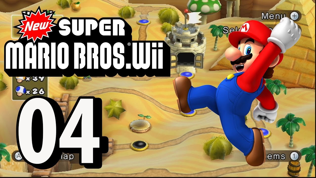New Super Mario Bros. Wii - Part 4 (4 Player, 2018)