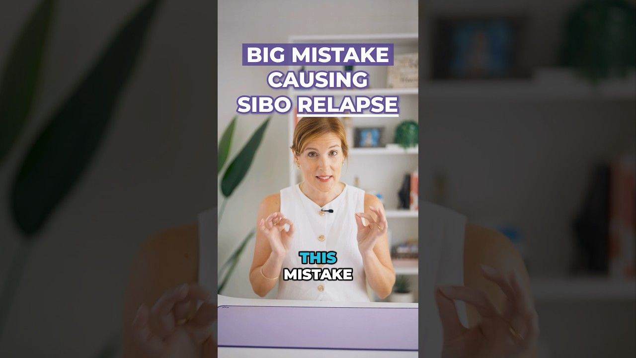 Big mistake causing SIBO relapse for so many people 👆#sibo #ibs #guthealth