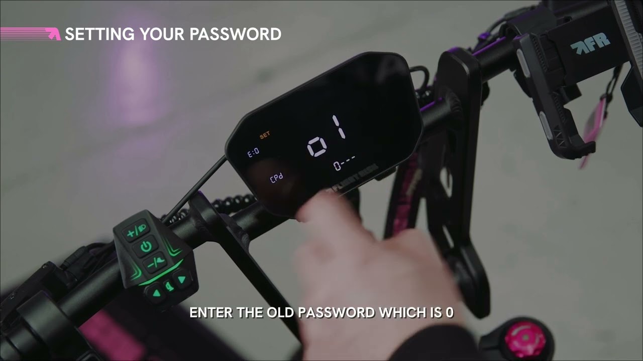 SETTING YOUR PASSWORD