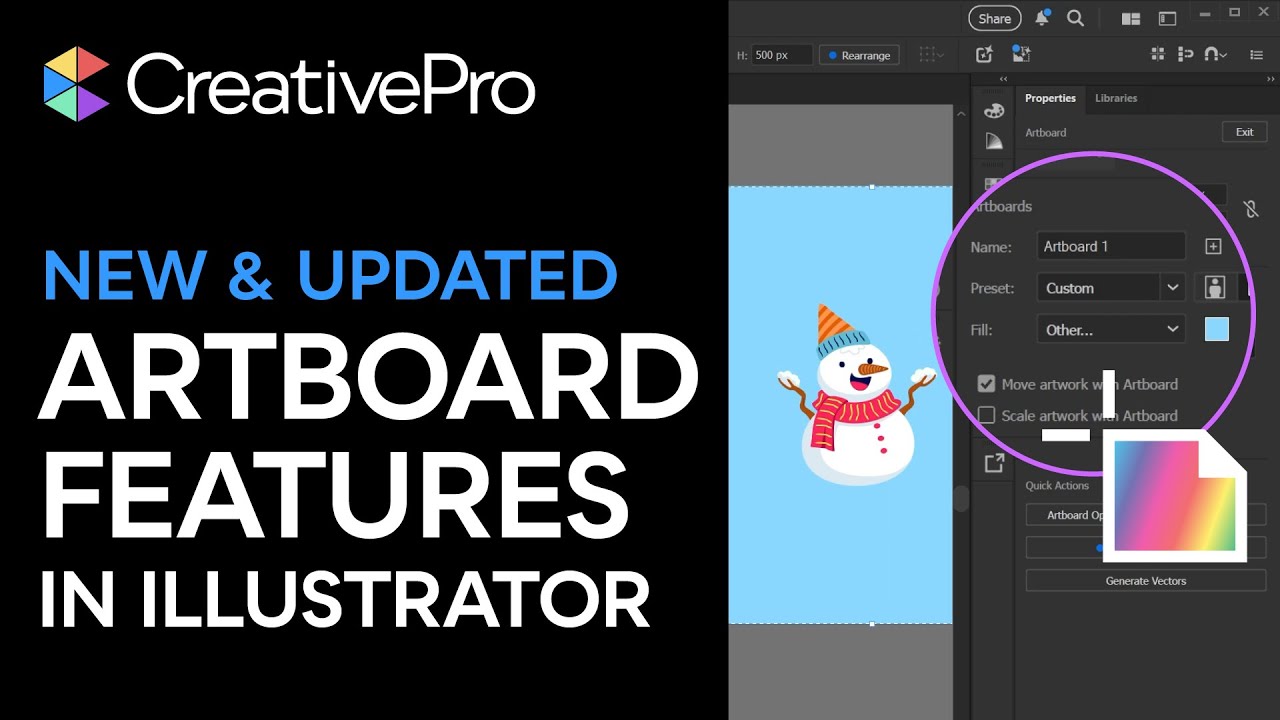 Illustrator: New and Updated Artboard Features