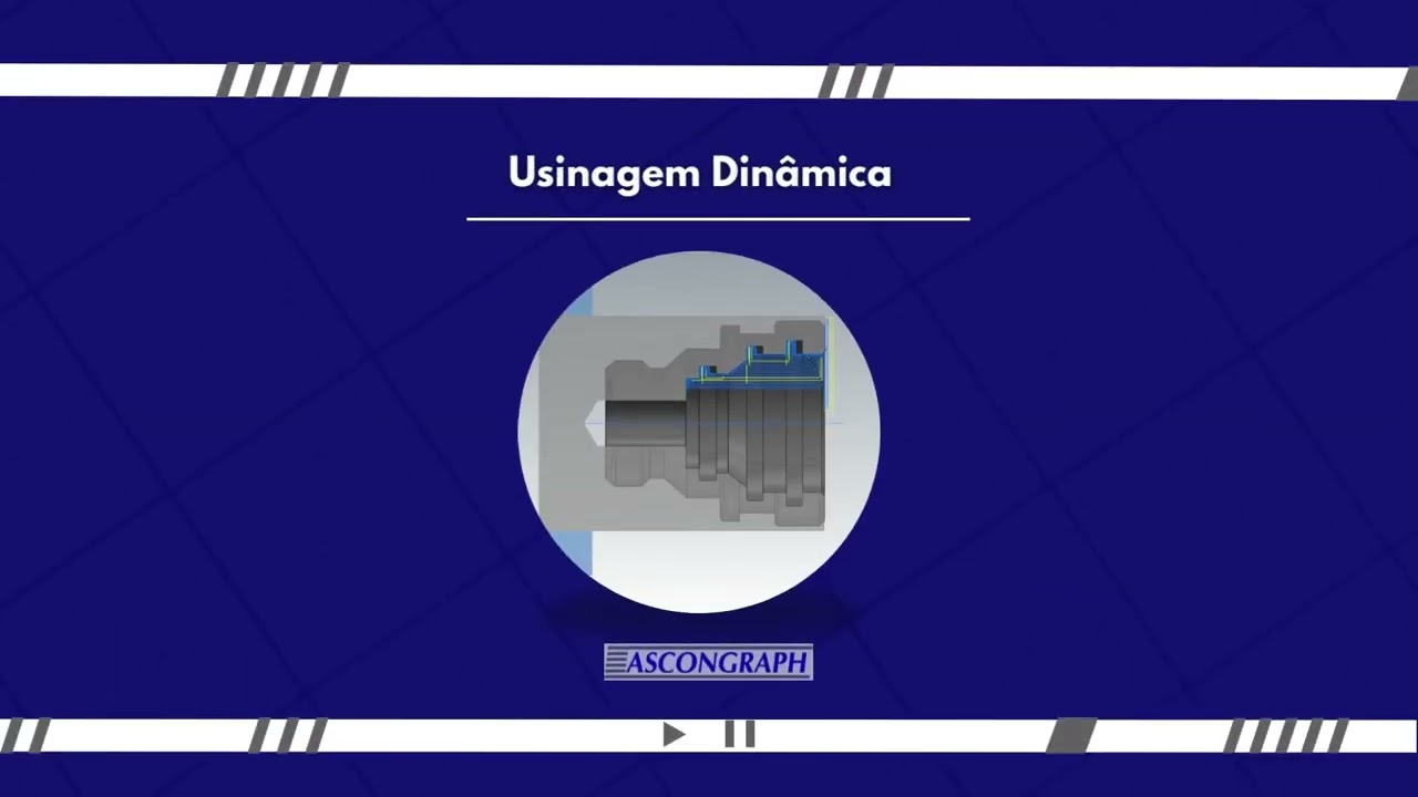 CAD/CAM Mastercam 2024 - TORNEAMENTO DINÂMICO - Maior produtividade e menos problemas!!!