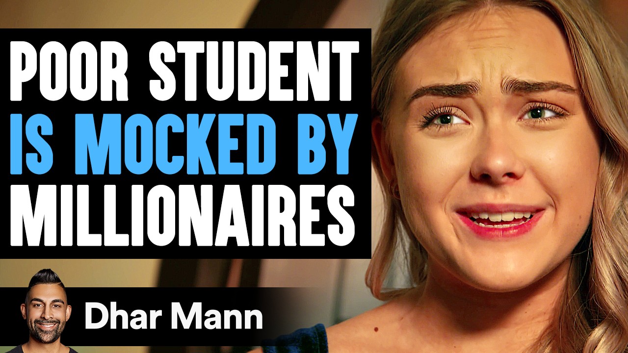 POOR Student Is MOCKED By MILLIONAIRES, What Happens Next Is Shocking | Dhar Mann Studios
