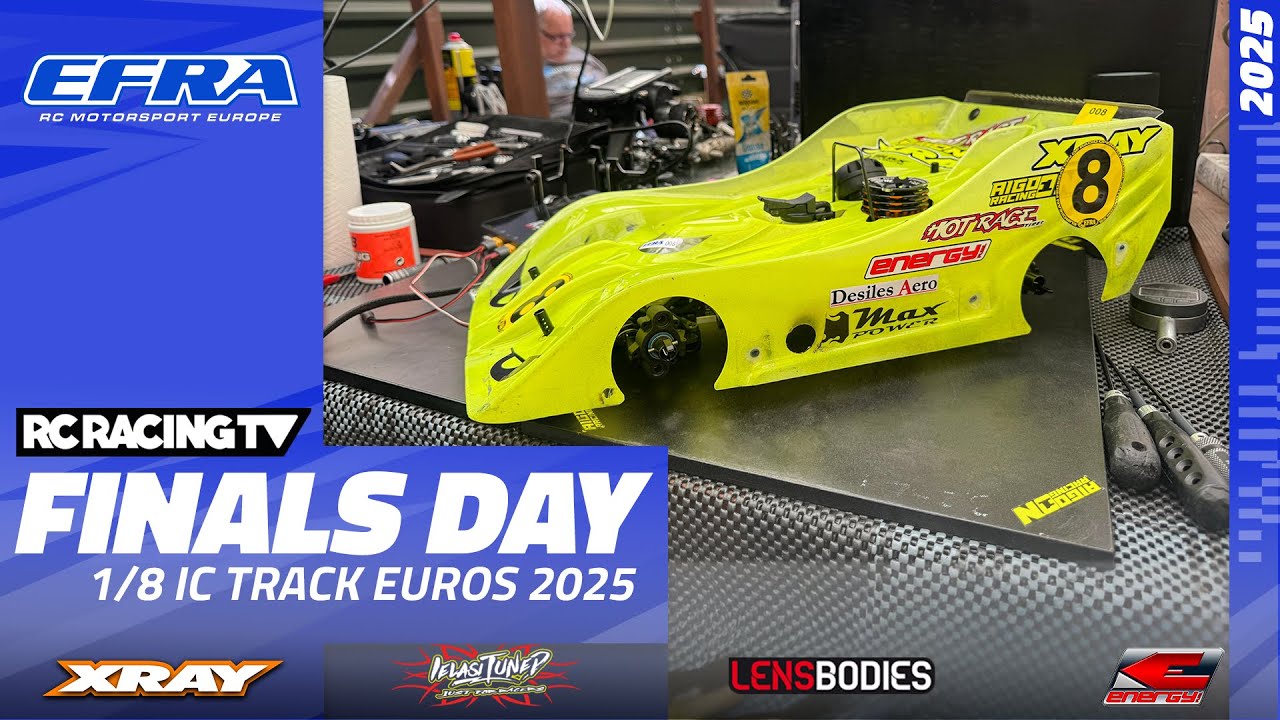 Finals Day EFRA 1/8 IC Track  Euros 2025