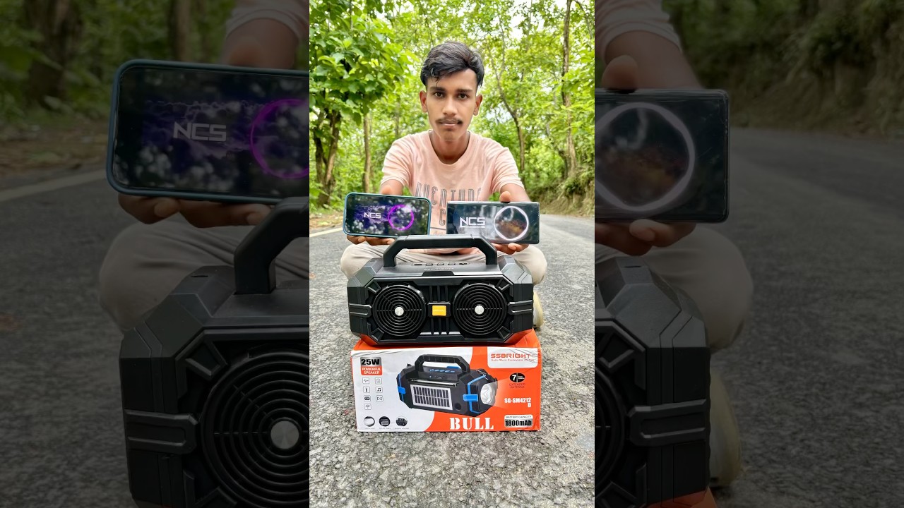 Wireless Powerful Bull Speaker Unboxing 😱