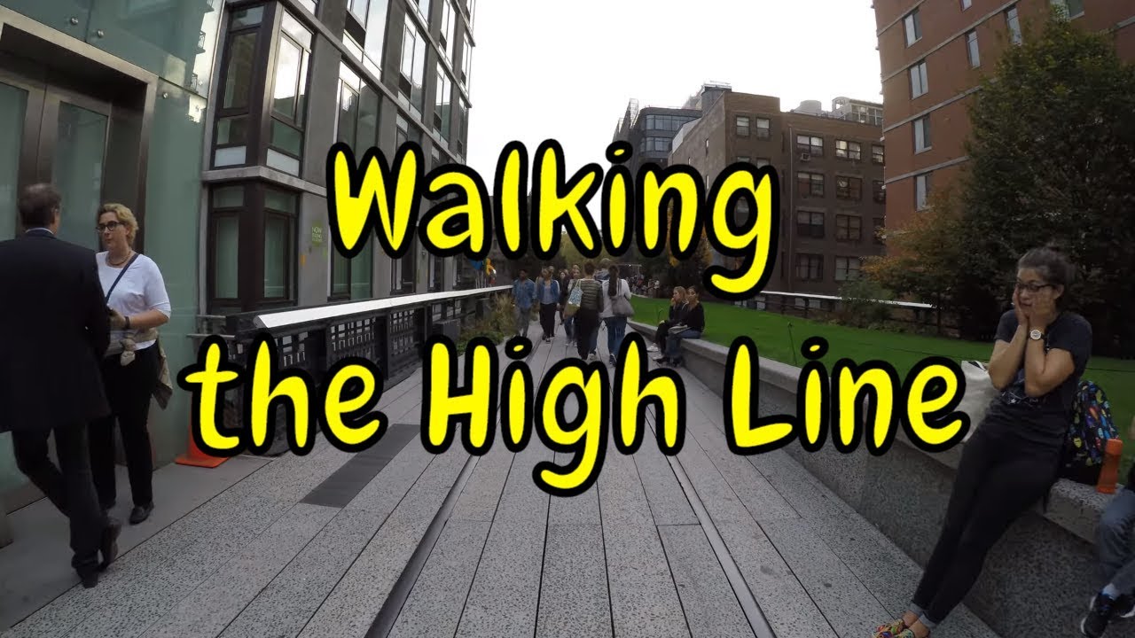 ⁴ᴷ Walking Tour of The High Line Park in its entirety from 34th Street to the Meatpacking District