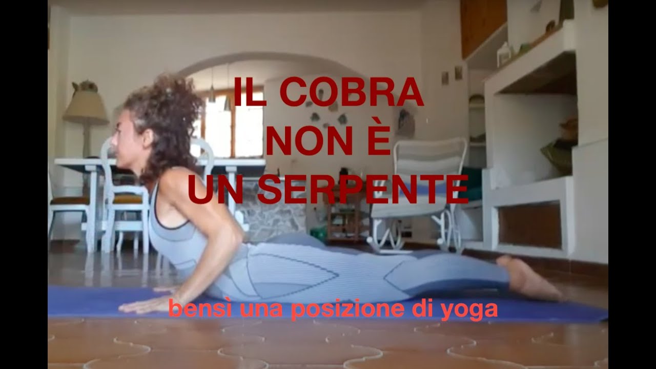Yoga Tutorial: la posizione del cobra (Bhujangasana) + posizione del pilastro (Stambhasana)