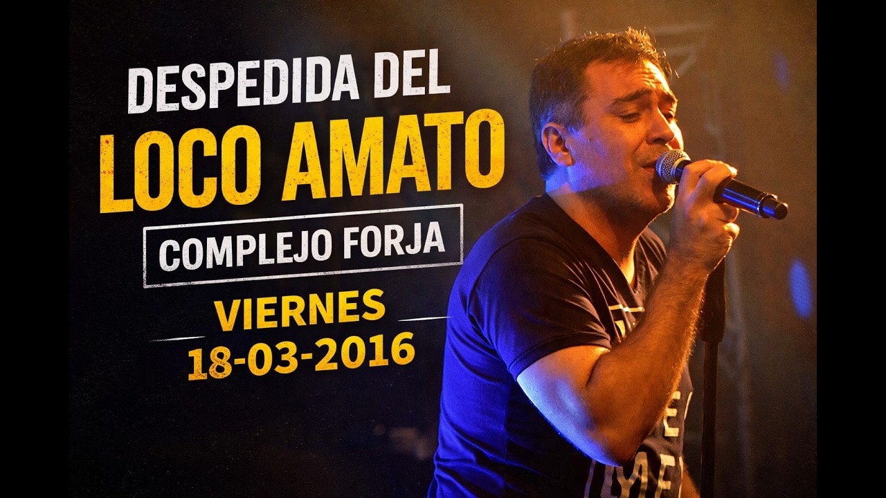 La Fiesta | Despedida del Loco Amato | Forja Viernes 18-03-2016