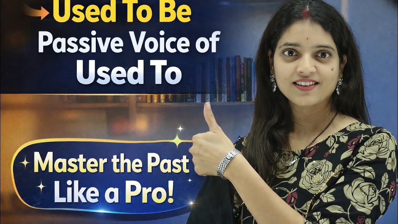 Used To Be | Passive voice of  Used to