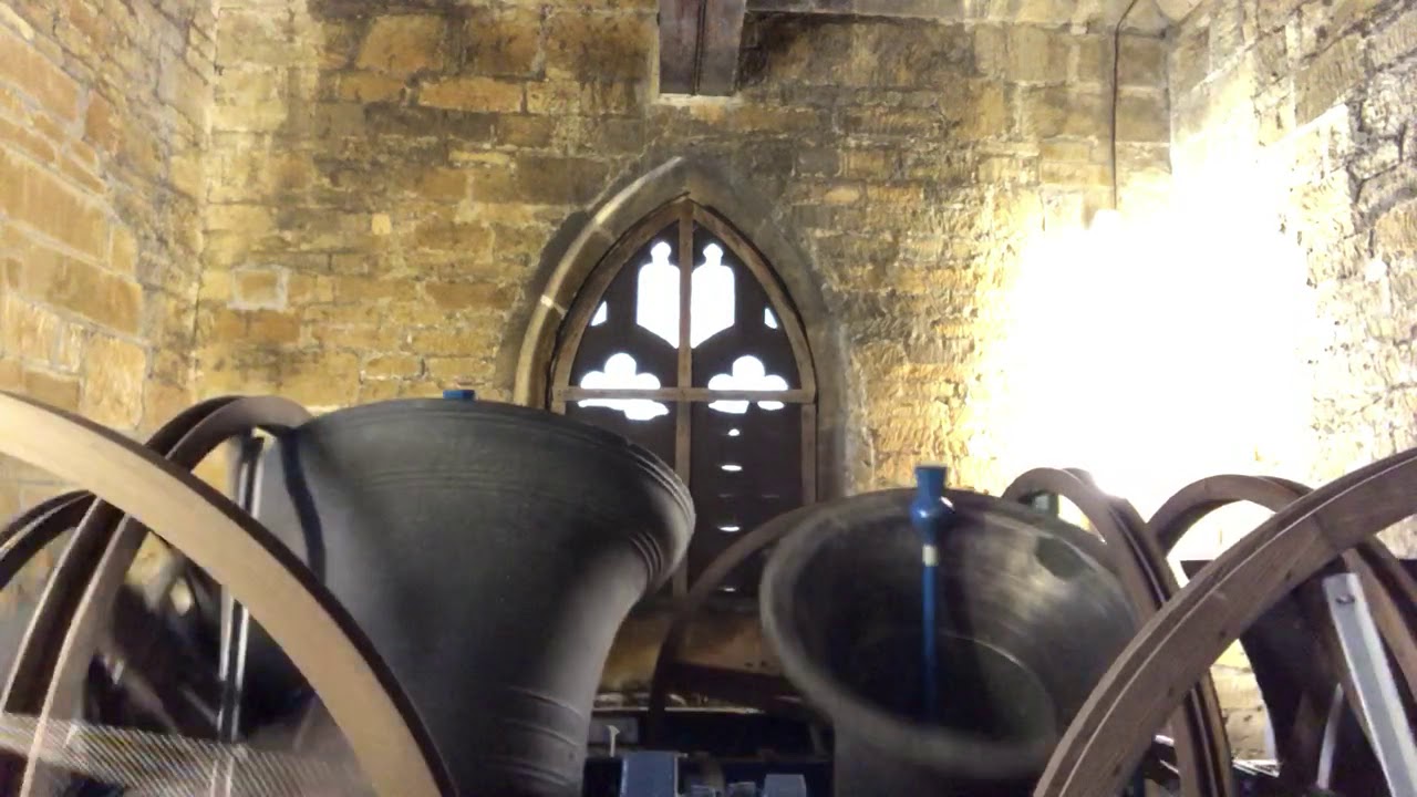 Bell Ringing in the Belfry at Marshfield, Glos