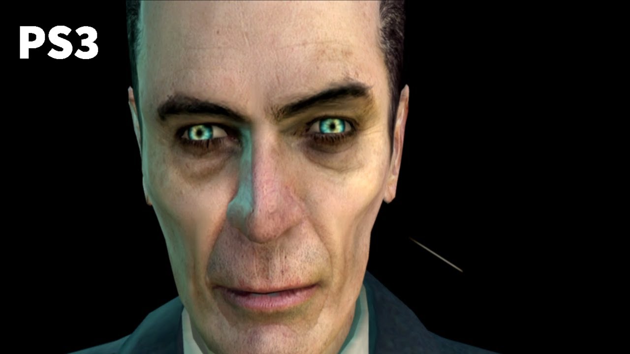 Why does GMan sound like this in the PS3 Version?